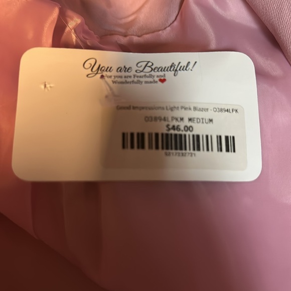 The blazer is a boutique brand. Size M - Picture 2 of 2